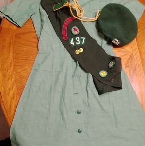 Vintage Girl Scout uniform